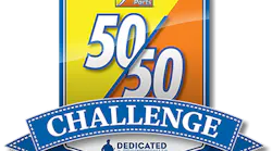 Federated Auto Parts 50-50 challenge logo