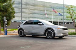 The Hyundai 2022 Ioniq 5. The Hyundai 2022 Ioniq 5.