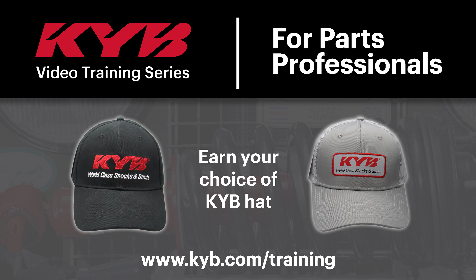 Kyb Parts Pro Video Training