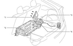 FIG 4: Restricted cooing duct from dirt / pet hair could cause a battery performance issue. FIG 4: Restricted cooing duct from dirt / pet hair could cause a battery performance issue.