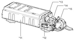 FIG 5: Restriction of the pack’s blower motor squirrel cage could cause a battery performance issue as well. FIG 5: Restriction of the pack’s blower motor squirrel cage could cause a battery performance issue as well.