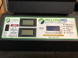 FIG 10: Universal high speed NiMh hybrid battery pack charging system from Hybrid Automotive FIG 10: Universal high speed NiMh hybrid battery pack charging system from Hybrid Automotive