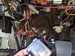 Figure 2: Early alarm systems were always a bit of a wiring challenge. Photo courtesy of ThirdGen Figure 2: Early alarm systems were always a bit of a wiring challenge. Photo courtesy of ThirdGen