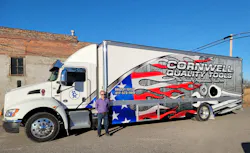 Cornwell Quality Tools dealer Bradley Teitler has been selling tools for just over eight years, serving the Joplin and Neosho, Missouri region. Cornwell Quality Tools dealer Bradley Teitler has been selling tools for just over eight years, serving the Joplin and Neosho, Missouri region.