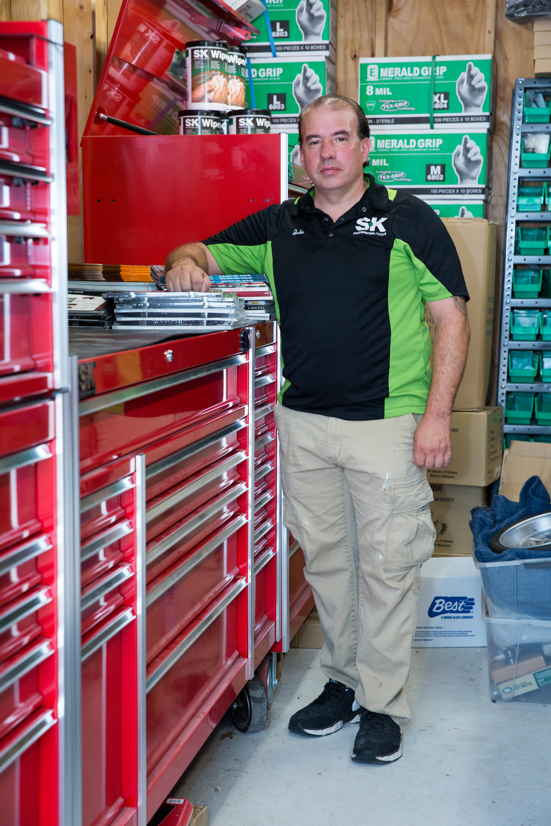 SK Hand Tool mobile distributor John Peruffo