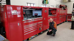 Since PTEN last talked with Eric Muir, he’s added around 10’ of toolbox storage to his previous 21’ long setup, and it's still growing!