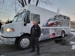 Thaer Hamdi has been a Cornwell Quality Tools dealer for 10 years. He celebrated by buying a new truck.