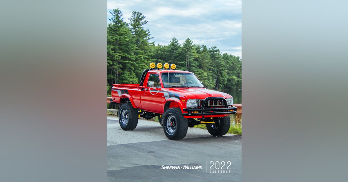 SherwinWilliams calendar features nearly 6 decades worth of overthe