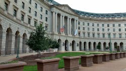 Figure 2: The William Jefferson Clinton Federal Building is a complex of several historic buildings in the Federal Triangle in Washington, D.C. The Environmental Protection Agency is headquartered here. Credit: Steve Schaeber Figure 2: The William Jefferson Clinton Federal Building is a complex of several historic buildings in the Federal Triangle in Washington, D.C. The Environmental Protection Agency is headquartered here. Credit: Steve Schaeber