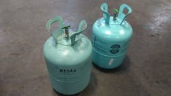 Figure 6: EPA’s current plan is to prohibit importing or filling disposable cylinders of R-134a in the US beginning on 1/1/25, and then require the use of refillable cylinders. Credit: Steve Schaeber Figure 6: EPA’s current plan is to prohibit importing or filling disposable cylinders of R-134a in the US beginning on 1/1/25, and then require the use of refillable cylinders. Credit: Steve Schaeber