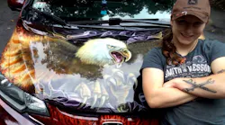 26-year-old, Dannielle Vaclavik is a young, talented and respected automotive technician. She is an equally talented airbrush artist! Visit her Facebook page: https://www.facebook.com/dannisairbrushing