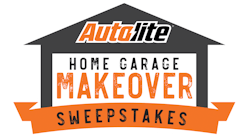 Autolite home garage makeover sweepstakes logo Autolite home garage makeover sweepstakes logo