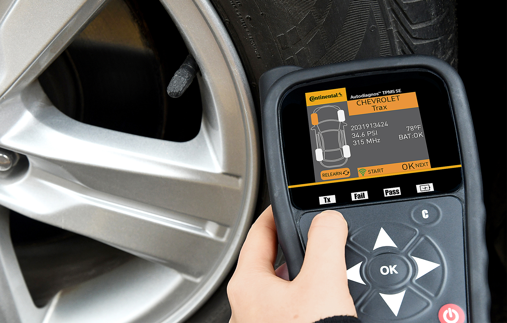 Autodiagnos Tpms Se Tool Wheel 22