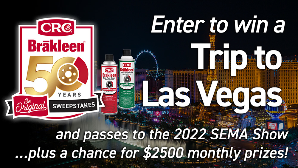 Crc Brakleen 50th Sweepstakes Las Vegas