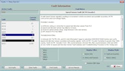 Figure 1- DTC set for a speed sensor fault. This could be an issue in either the traction control system or the drive train. Figure 1- DTC set for a speed sensor fault. This could be an issue in either the traction control system or the drive train.