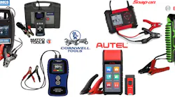 Figure 4- A series of new, state-of-the-art battery and charging system test equipment, specializing in AGM battery technologies.