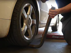Figure 7 - Tools like this provide a mechanical advantage to the take and can show worn components easily.