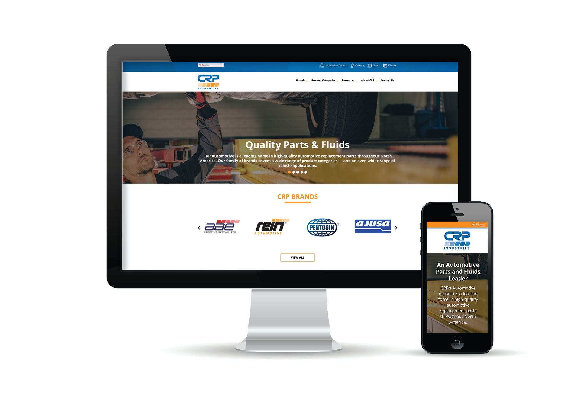 New Crp Automotive Website