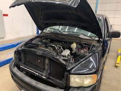 Figure 1- This vehicle presents with an inoperative A/C compressor, and the challenge for the students is to locate the root cause of the fault. Knowing the electrical fundamentals will expedite the process. Figure 1- This vehicle presents with an inoperative A/C compressor, and the challenge for the students is to locate the root cause of the fault. Knowing the electrical fundamentals will expedite the process.