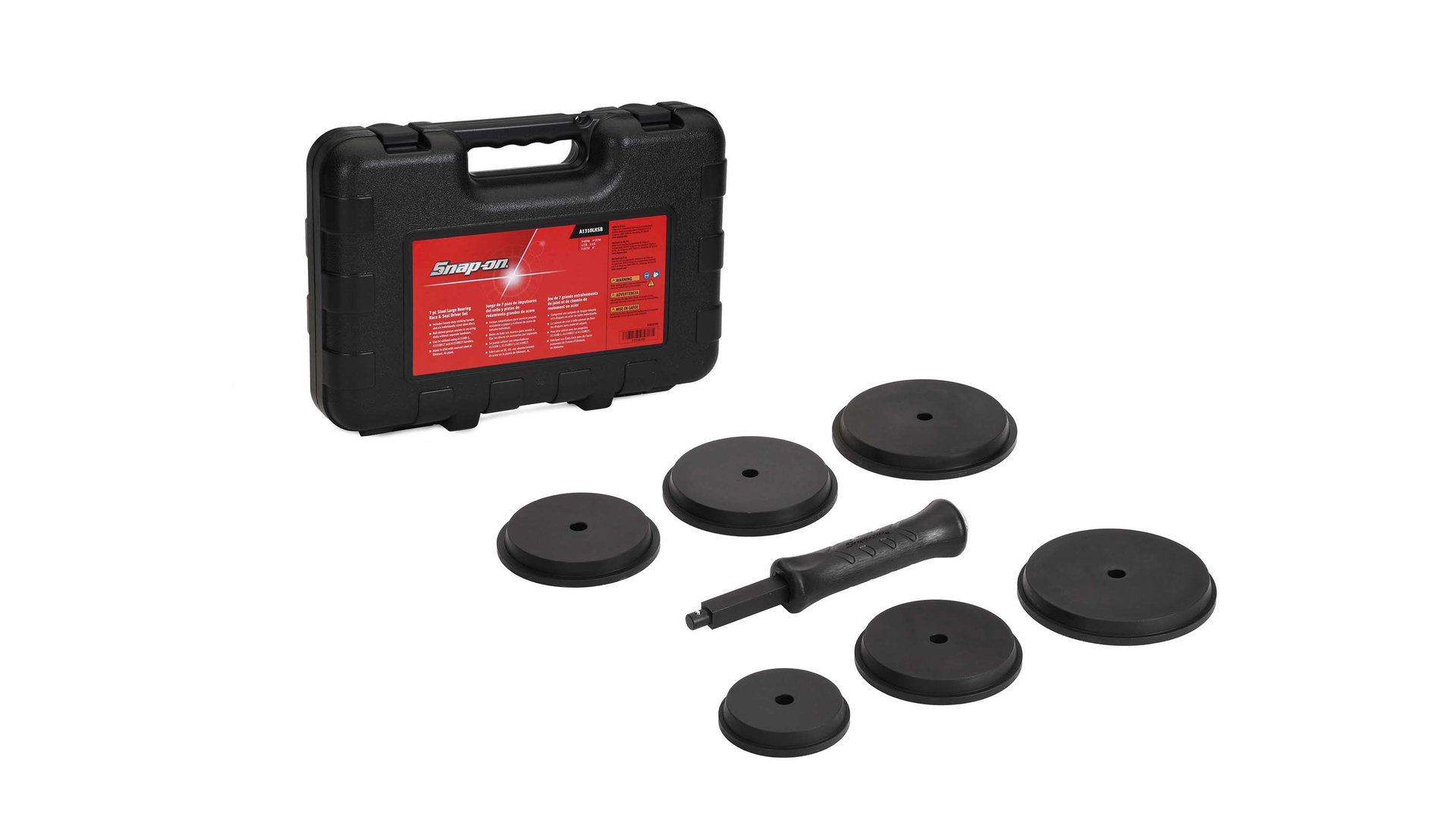 7pc Steel Large Bearing and Seal Driver Set, No. A1310LHSB Vehicle Service Pros