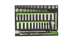 VIM Tools 52-pc 3/8” Drive Socket Master Set, No. SMS600 VIM Tools 52-pc 3/8” Drive Socket Master Set, No. SMS600