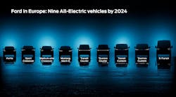Ford all-electric vehicles by 2024