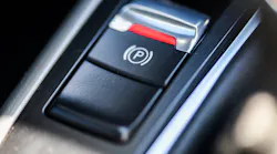 FIG1- The Electronic Parking Brake system is activated using an electronic switched input. this input is typically located on the center console.