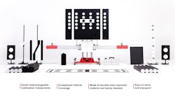 Figure 1- Autel ADAS calibration tool kit Figure 1- Autel ADAS calibration tool kit