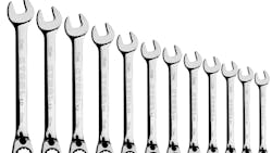 12-piece, Metric 120-Tooth, Reversible Combination Wrench Set i