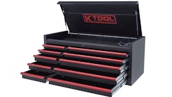55' Premium 10-Drawer Double-Bay 500 lb Tool Box 55' Premium 10-Drawer Double-Bay 500 lb Tool Box