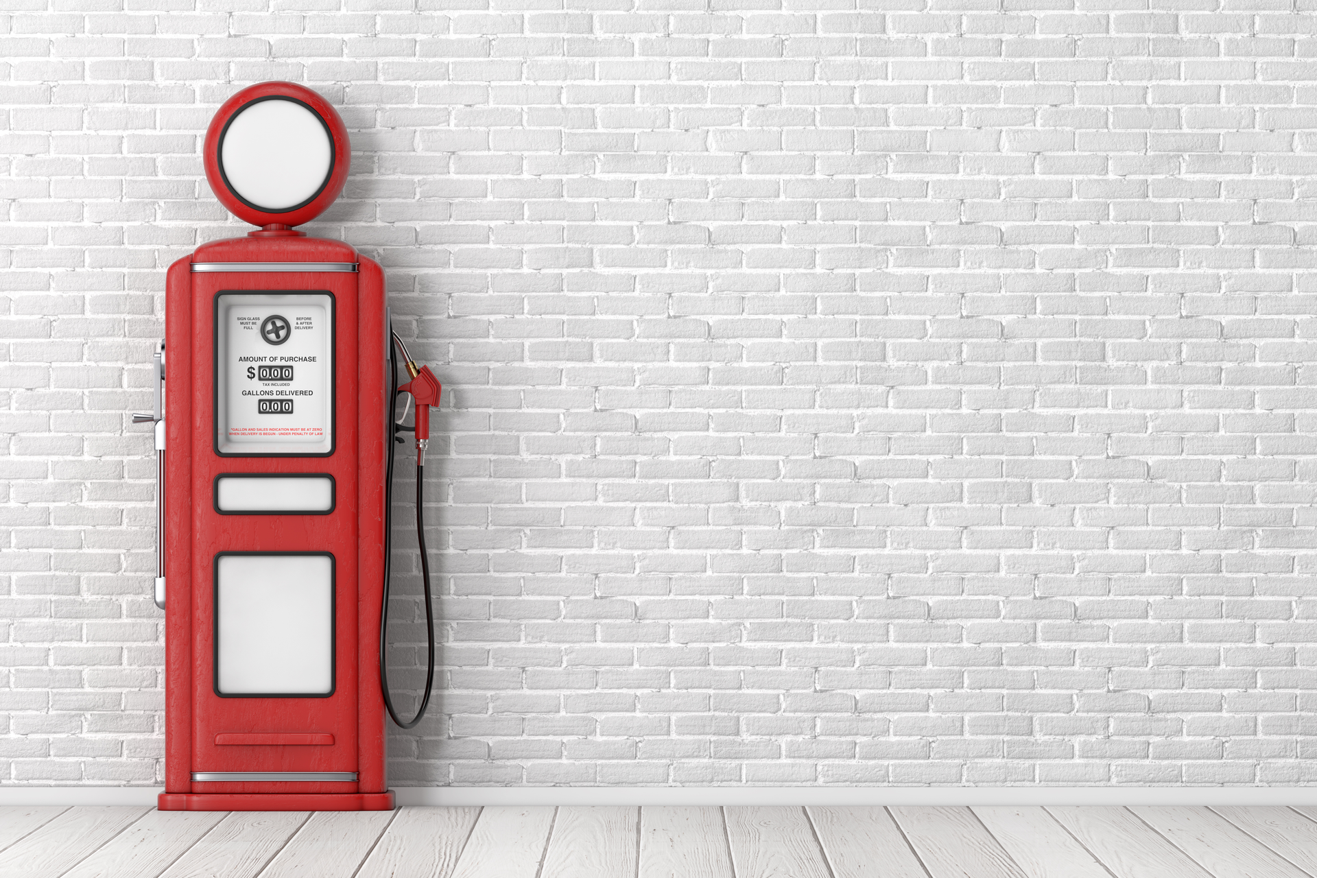 retro gas pump