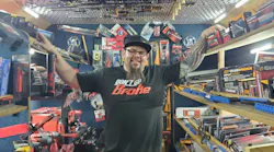 Kaucky runs two businesses -- his tool truck and a local gym.
