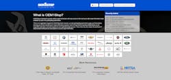 Figure 2 - OEM1Stop landing Page Figure 2 - OEM1Stop landing Page