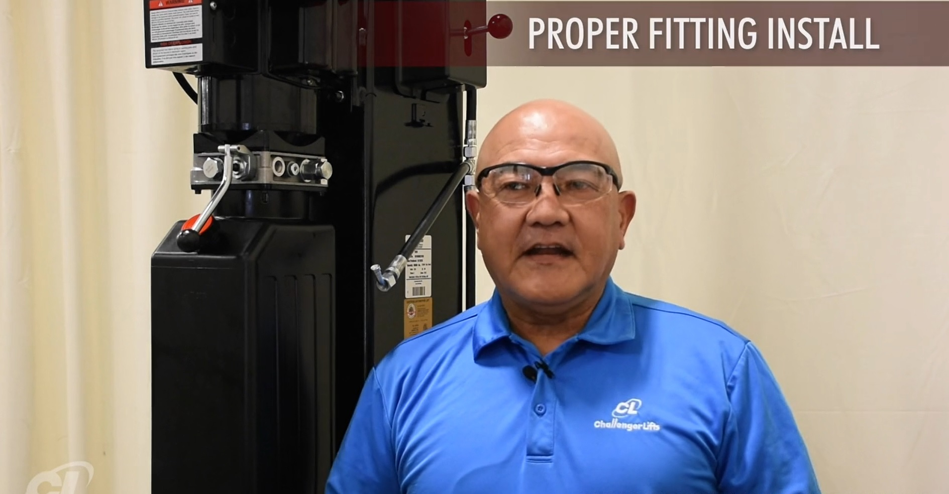 Fitting installation