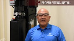 Fitting installation Fitting installation