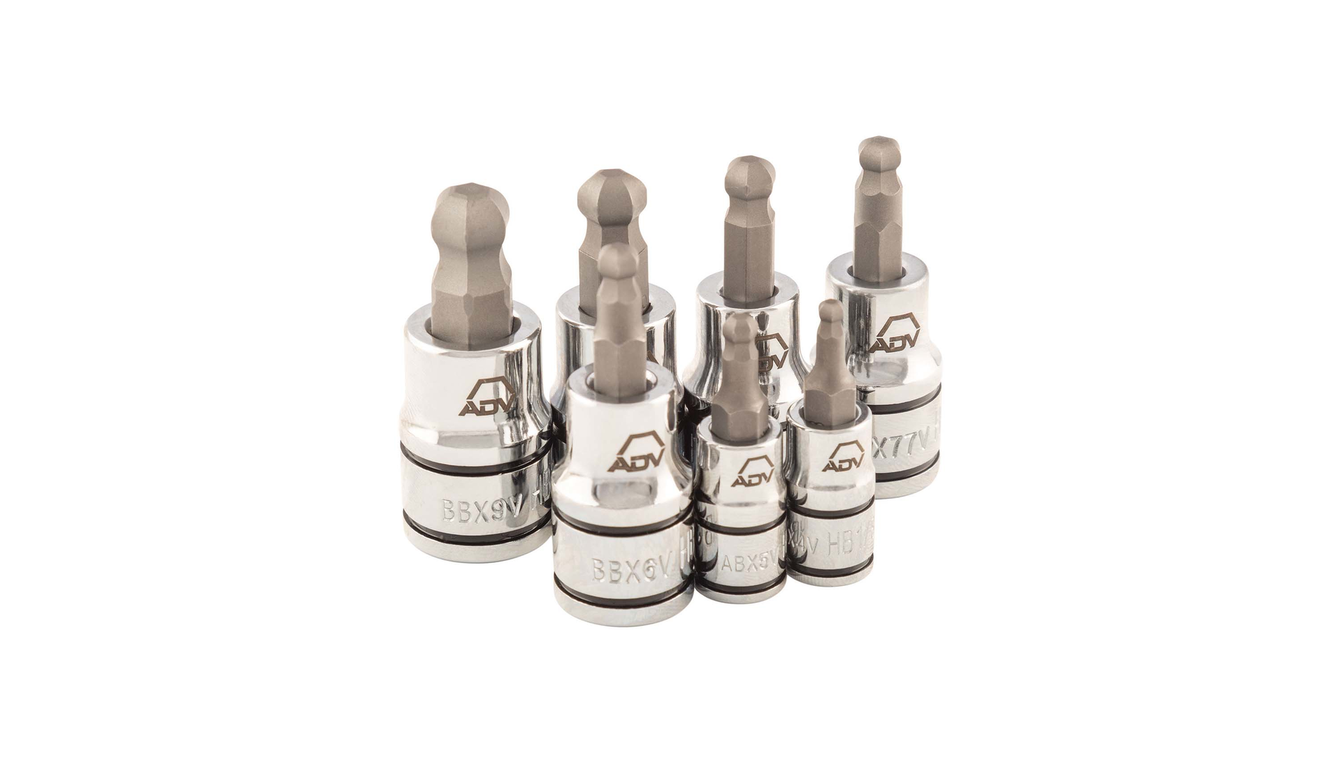 Matco Tools 7-pc 1/4' and 3/8' Drive SAE Hex Ball Bit Socket Set