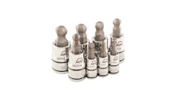 Matco Tools 8-pc 1/4' and 3/8' Drive Metric Hex Ball Bit Socket Set, No. SABBXM8V Matco Tools 8-pc 1/4' and 3/8' Drive Metric Hex Ball Bit Socket Set, No. SABBXM8V