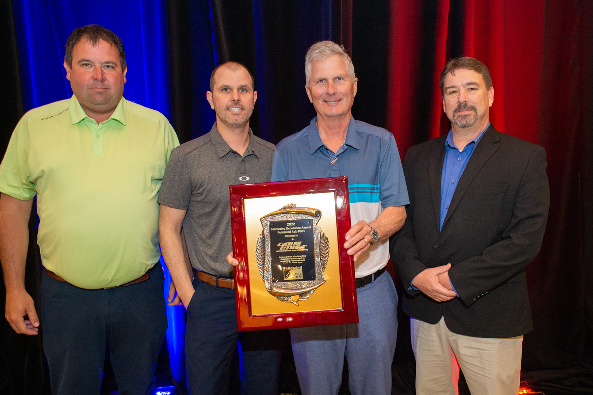 Three Federated Auto Parts members were recently honored with top awards for their exceptional commitment to the success of key Federated programs.