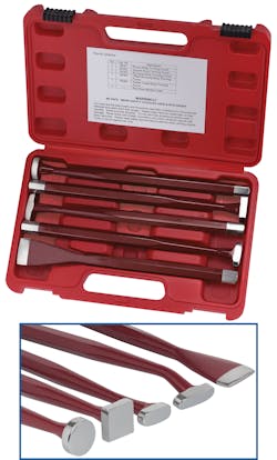 S&amp;G Tool Aid 5-pc Body Forming Punch Set, No. 89360
