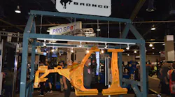 Ford Motor Co. and American Honda Motor Co. have canceled their booths and the popular and highly visible Ford Out Front demonstration area. Ford Collision (shown) will return to the Collision Repair and Refinish section, which moved last year to the South Upper Hall.