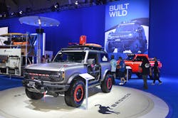 Ford Motor Co. will not be returning to this year's SEMA Show with its vehicles. Ford Collision will be back. Ford Motor Co. will not be returning to this year's SEMA Show with its vehicles. Ford Collision will be back.
