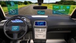Figure 2- Lidar (or light detection and ranging systems) are similar to night-vision. The interpretation of this pulsed laser light is seen by the processing computer as a 3-D image. Figure 2- Lidar (or light detection and ranging systems) are similar to night-vision. The interpretation of this pulsed laser light is seen by the processing computer as a 3-D image.