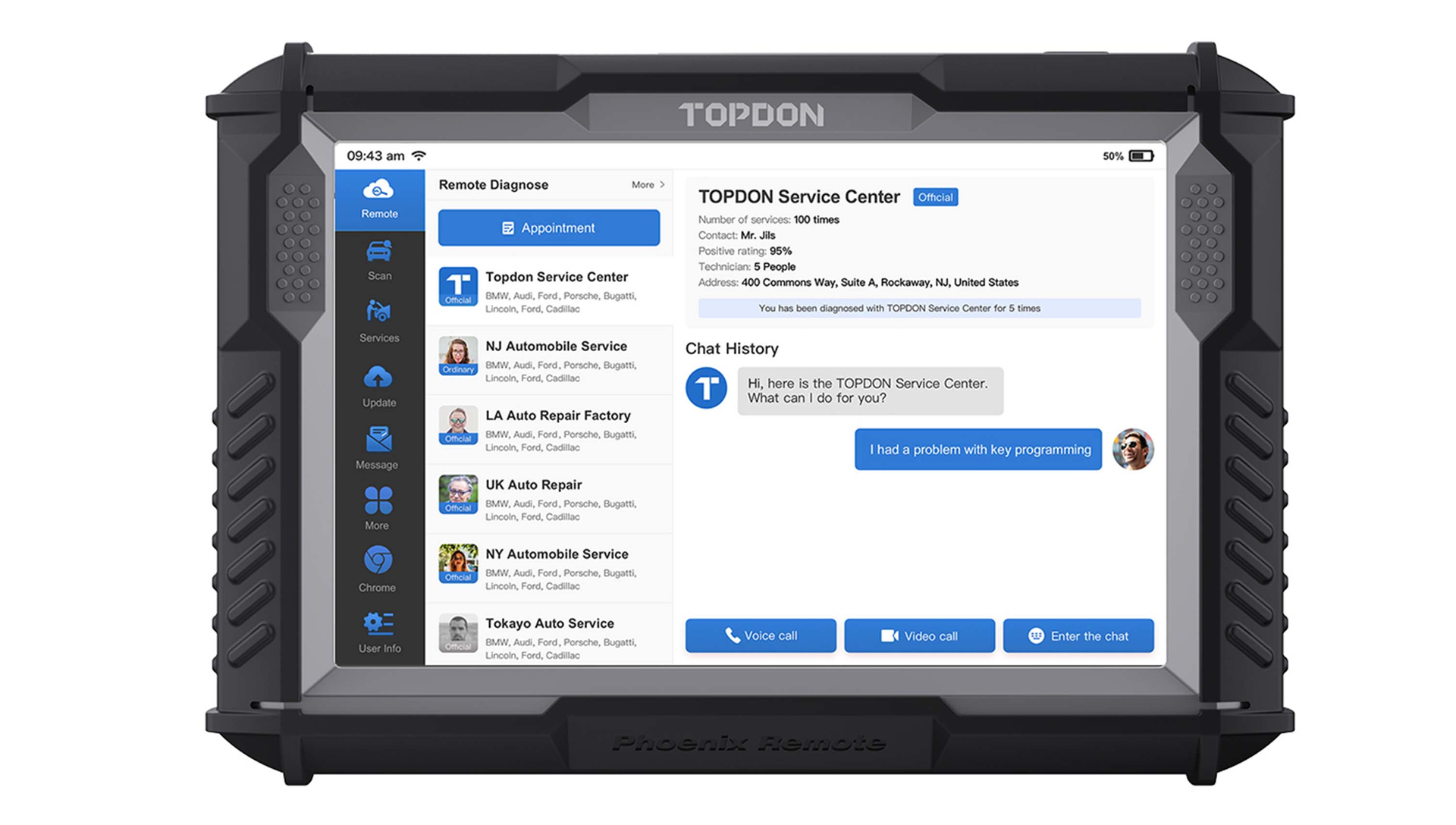 TOPDON Phoenix Remote