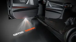 Compactly designed symbol projectors are an entertainment function offered by ams Osram.
