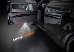 Compactly designed symbol projectors are an entertainment function offered by ams Osram. Compactly designed symbol projectors are an entertainment function offered by ams Osram.