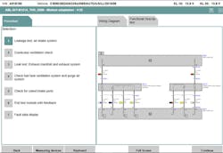 Figure 16 - Scan tool test plan screenshot listing items to test for code 28A0. Number 2 is a crankcase ventilation check. Figure 16 - Scan tool test plan screenshot listing items to test for code 28A0. Number 2 is a crankcase ventilation check.