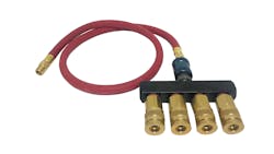 Ascot Supply 4-Way Inflator Accessory Block Ascot Supply 4-Way Inflator Accessory Block