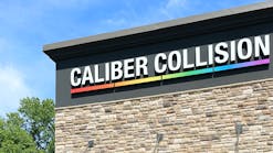 Caliber Collision&apos;s new center at 1233 East Butler Road in Greenville, S.C., which opened June 20, marked 1,500 centers nationwide.