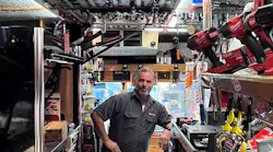 After 25 years of selling tools, Beveridge still gets excited about the tools and showing his customers their features and benefits.
