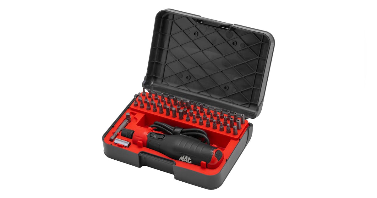 Tool Review Mac Tools 52 pc 4V Cordless Screwdriver Set Vehicle